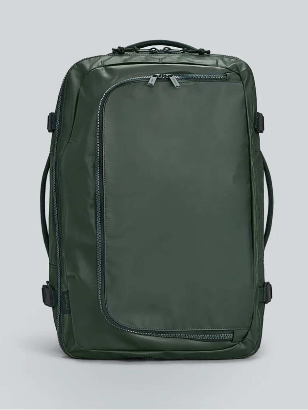 Away Active Convertible Backpack 45L in Forest Green